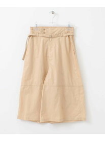 【SALE／70%OFF】GAUCHO PANTS LAATO ラート パンツ その他のパンツ ホワイト グリーン【RBA_E】[Rakuten Fashion]