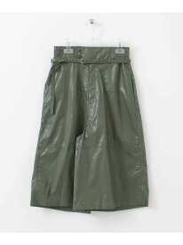 【SALE／70%OFF】GAUCHO PANTS LAATO ラート パンツ その他のパンツ ホワイト グリーン【RBA_E】[Rakuten Fashion]
