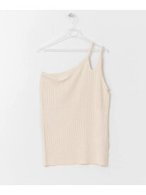 【SALE／73%OFF】STRINGS ONE SHOULDER LAATO ラート トップス ノースリーブ・タンクトップ ホワイト【RBA_E】[Rakuten Fashion]