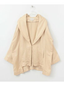 【SALE／70%OFF】GOWN JACKET LAATO ラート ジャケット・アウター その他のジャケット・アウター ブラウン ホワイト【RBA_E】【送料無料】[Rakuten Fashion]