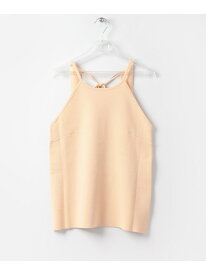 【SALE／73%OFF】HALTER-NECK CAMISOLE LAATO ラート トップス ニット ホワイト【RBA_E】[Rakuten Fashion]
