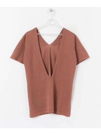 【SALE／73%OFF】DEEP V-NECK KNIT LAATO ラート トップス ニット【RBA_E】[Rakuten Fashion]