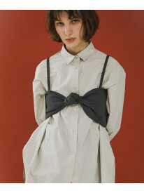 twist bustier LAATO ラート トップス キャミソール ホワイト【送料無料】[Rakuten Fashion]