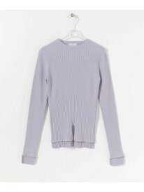 【SALE／70%OFF】RIB FLOW CREW KNIT LAATO ラート トップス ニット【RBA_E】[Rakuten Fashion]