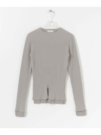 【SALE／60%OFF】RIB FLOW CREW KNIT LAATO ラート トップス ニット【RBA_E】【送料無料】[Rakuten Fashion]