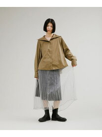 【SALE／50%OFF】square collar blouse LAATO ラート トップス シャツ・ブラウス ブラウン【RBA_E】【送料無料】[Rakuten Fashion]