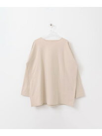 【SALE／70%OFF】BIG LONG T-SHIRTS LAATO ラート トップス カットソー・Tシャツ カーキグリーン ホワイト【RBA_E】[Rakuten Fashion]