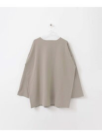 【SALE／70%OFF】BIG LONG T-SHIRTS LAATO ラート トップス カットソー・Tシャツ カーキグリーン ホワイト【RBA_E】[Rakuten Fashion]