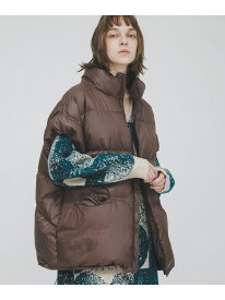 short-sleeved down vest LAATO ラート ジャケット・アウター ダウンジャケット・ダウンベスト【送料無料】[Rakuten Fashion]