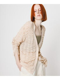 【SALE／50%OFF】fukure cardigan LAATO ラート トップス カーディガン ホワイト【RBA_E】【送料無料】[Rakuten Fashion]