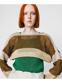 【SALE／50%OFF】short net po LAATO ラート トップス ニット【RBA_E】【送料無料】[Rakuten Fashion]