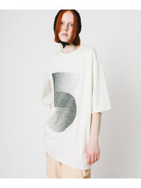 5 print tee LAATO ラート トップス カットソー・Tシャツ ホワイト【送料無料】[Rakuten Fashion]