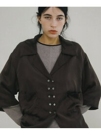 piping velor long tee LAATO ラート トップス カットソー・Tシャツ ブラック ホワイト ブラウン【送料無料】[Rakuten Fashion]