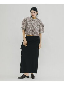 long flamenco skirt LAATO ラート スカート ロング・マキシスカート ブラック【送料無料】[Rakuten Fashion]