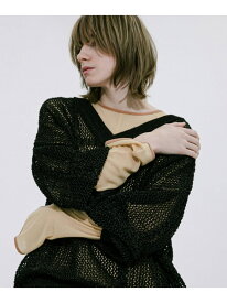 【SALE／50%OFF】piping sheer tee LAATO ラート トップス カットソー・Tシャツ【RBA_E】【送料無料】[Rakuten Fashion]