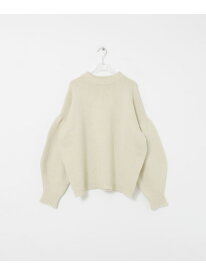 【SALE／60%OFF】VOLUME SLEEVE KNIT LAATO ラート トップス ニット ホワイト【RBA_E】【送料無料】[Rakuten Fashion]