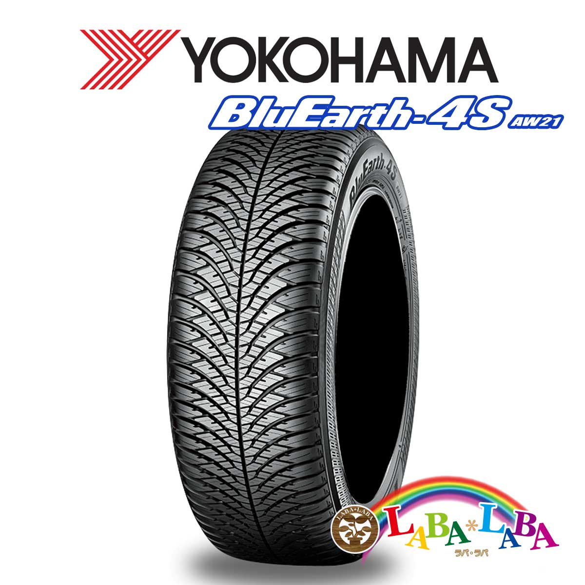 ２本以上送料無料 国産タイヤ オールシーズン 新品 即日出荷 タイヤのみ YOKOHAMA ヨコハマ 再入荷 予約販売 BluEarth-4S 185 86H AW21 55R15 ブルーアース XL