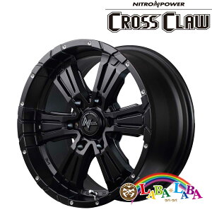 yԌ聚Gg[Ń|Cg5{zzC[ 16C` 16×6.5J +38 PCD139 6 MID NITRO POWER CROSS CLAW (1665 +38 139-6H)