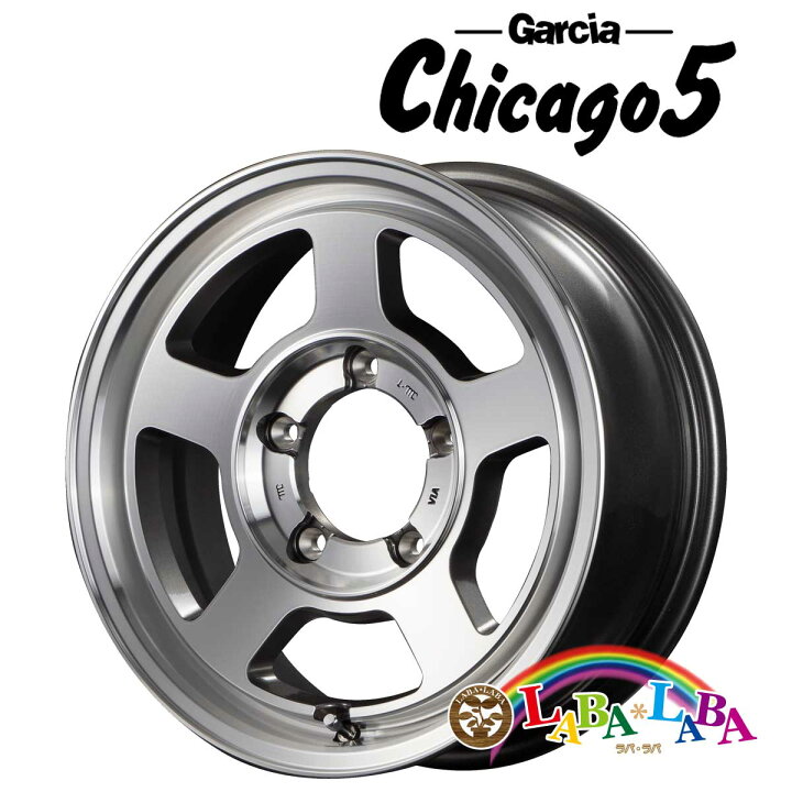 楽天市場】ホイール 16インチ 16×5.5J +20 PCD139 5穴 MID GARCIA 