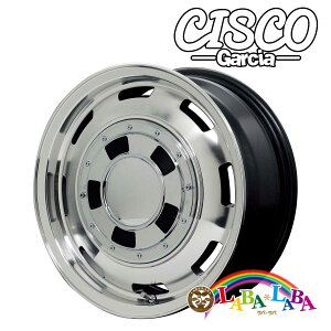 �y���Ԍ��聚�G���g���[�Ń|�C���g5�{�z�z�C�[�� 16�C���` 16×6.5J -05 PCD139.7 6�� MID GARCIA CISCO 4�{�Z�b�g (1665 -05 139-6H)