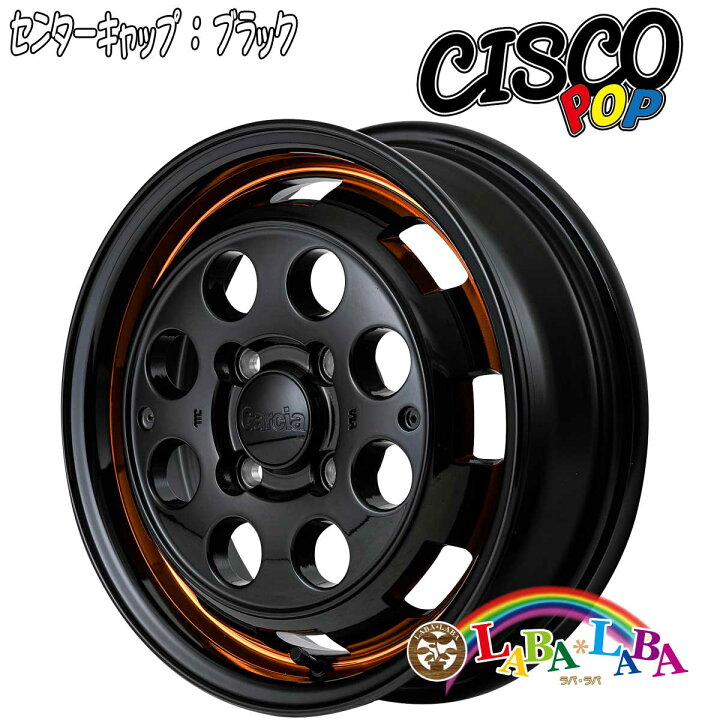 楽天市場】ホイール 15インチ 15×4.5J +45 PCD100 4穴 MID GARCIA 