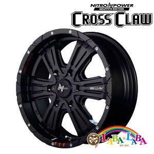 yԌ聚Gg[Ń|Cg5{zzC[ 16C` 16×6.5J +38 PCD139 6 MID NITRO POWER CROSS CLAW GE 4{Zbg (1665 +38 139-6H)