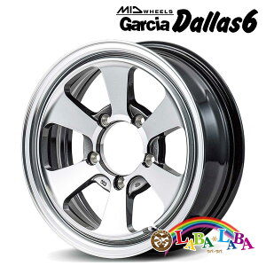 �z�C�[�� 16�C���` 16×5.5J +20 PCD139.7 5�� MID GARCIA Dallas6 (1655 +20 139-5H)