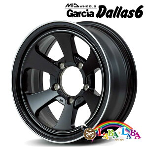 �z�C�[�� 16�C���` 16×5.5J +20 PCD139.7 5�� MID GARCIA Dallas6 4�{�Z�b�g (1655 +20 139-5H)
