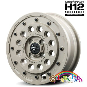 �y���Ԍ��聚�G���g���[�Ń|�C���g5�{�z�z�C�[�� 14�C���` 14×4.5J +45 PCD100 4�� MID NITRO POWER H12 SHOTGUN TACTICAL EDITION 4�{�Z�b�g (1445 +45 100-4H)