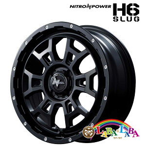 yubNtCf[聚Gg[P5{!!zzC[ 16C` 16×6.0J +40 PCD100 4 MID NITRO POWER H6 SLUG (1660 +40 100-4H)