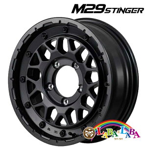 �z�C�[�� 16�C���` 16×5.5J +20 PCD139.7 5�� MID NITRO POWER M29 STINGER 4�{�Z�b�g (1655 +20 139-5H)