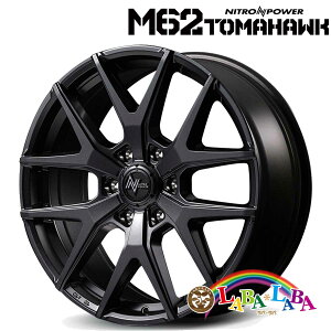 �z�C�[�� 17�C���` 17×8.0J +20 PCD139.7 6�� MID NITRO POWER M62 TOMAHAWK 4�{�Z�b�g (1780 +20 139-6H)