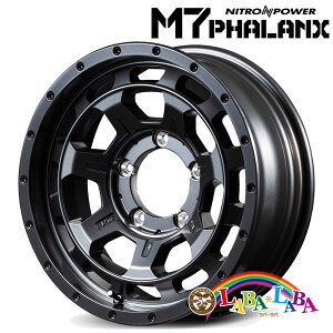 �z�C�[�� 16�C���` 16×6.0J -5 PCD139.7 5�� MID NITRO POWER M7 PHALANX (1660 -5 139-5H)