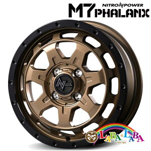 �z�C�[�� 14�C���` 14×4.5J +45 PCD100 4�� MID NITRO POWER M7 PHALANX (1445 +45 100-4H)
