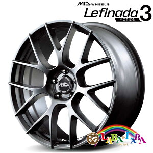 �z�C�[�� 18�C���` 18×7.0J +40 PCD120 5�� MID Lefinada MOTION3 4�{�Z�b�g (1870 +40 120-5H)
