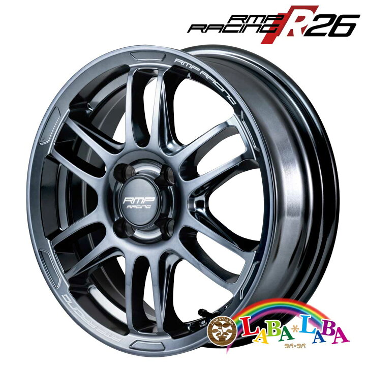 楽天市場】ホイール 15インチ 15×5.0J +45 PCD100 4穴 MID RMP Racing 