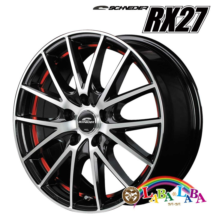 楽天市場】ホイール 17インチ 17×7.0J +48 PCD114.3 5穴 MID SCHNEIDER 