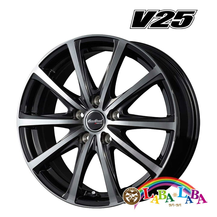 楽天市場】ホイール 17インチ 17×7.0J +48 PCD114.3 5穴 MID EURO 