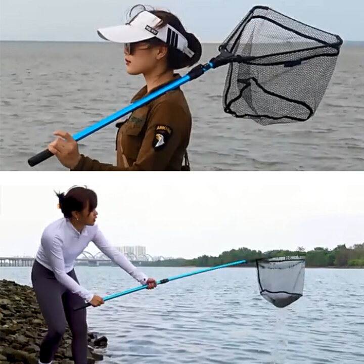 楽天市場 165cm 玉網 タモ網 折りたたみ 伸縮 アルミ 釣り ランディングネット 魚とり網 釣り網 釣具 漁具 釣り道具 コンパクト たも タモ フィッシング 釣行 磯釣り イカ釣り バス釣り ショアジギング ライト 海釣り 虫取り 昆虫採集 網 あみ 渓流 送料無料 網
