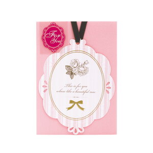 アンティークレースモチーフのシール付き アンティークタグカード 《メッセージカード/封筒/プレゼント/おしゃれ/大人/かわいい/可愛い》【ラボクリップ】