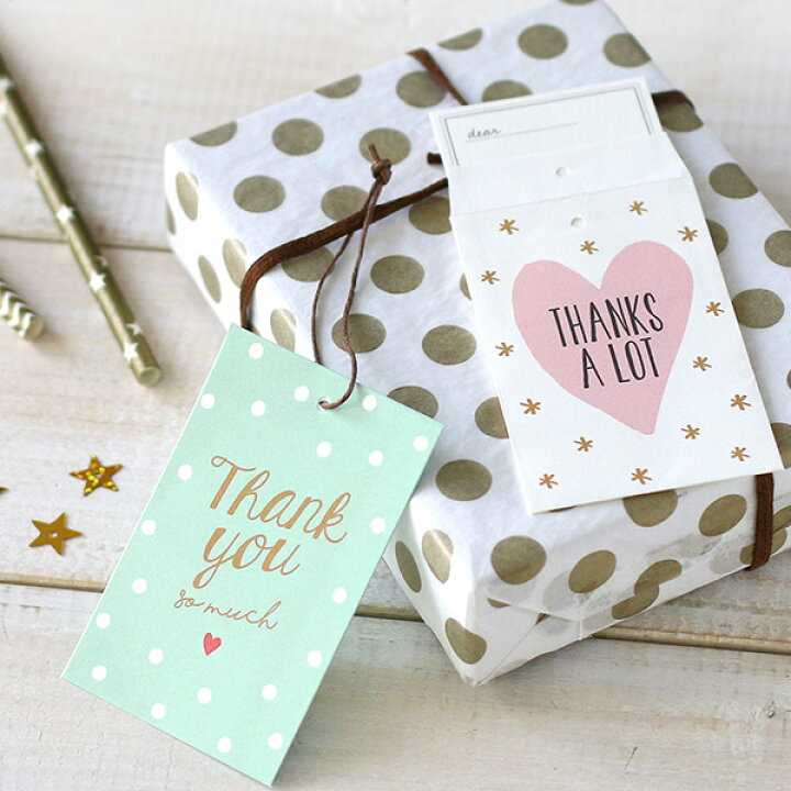 楽天市場 楽天ランキング1位入賞 Thanks A Lot Thank You So Much 全2色 エンベロップタグカード メッセージカード 封筒 プレゼント おしゃれ 大人 かわいい 可愛い Labclip Online Store