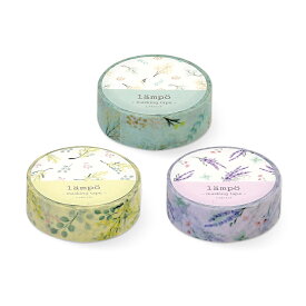 ランポ／マスキングテープ《おしゃれ/大人/かわいい/可愛い/花柄/ギフト/スケジュール帳/カード/スクラップブック/ラッピング》【ラボクリップ】