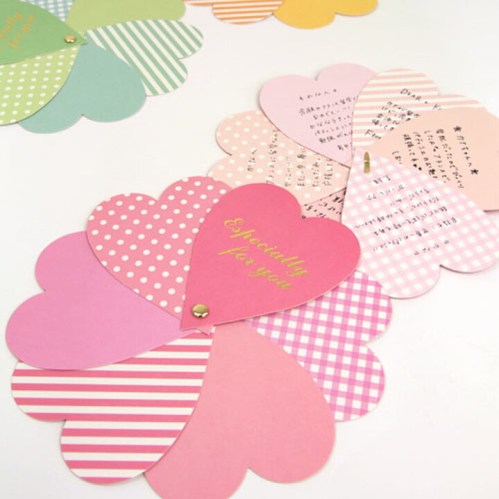 楽天市場 楽天ランキング1位入賞 ハート型のカードを重ねて寄せ書き カードを広げるとお花の形に ブルーミングカード 卒業 送別会 プレゼント 色紙 寄せ書き カード ハート メッセージ おしゃれ 大人 かわいい 可愛い 思い出特集 Labclip Online Store 楽天市場 楽天ランキング1位入賞 ハート型のカードを重ねて寄せ書き カードを広げるとお花の形に ブルーミングカード 卒業 送別会 プレゼント 色紙 寄せ書き カード ハート メッセージ おしゃれ 大人 かわいい 可愛い 思い出特集 Labclip Online Store