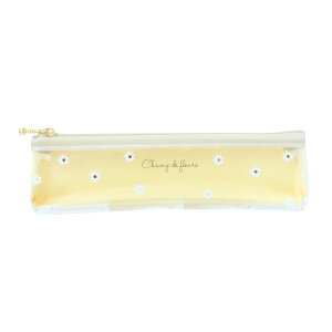 モンシュシュ/ペンケース《花柄/透明ポーチ/おしゃれ/大人/かわいい/可愛い》【ラボクリップ】