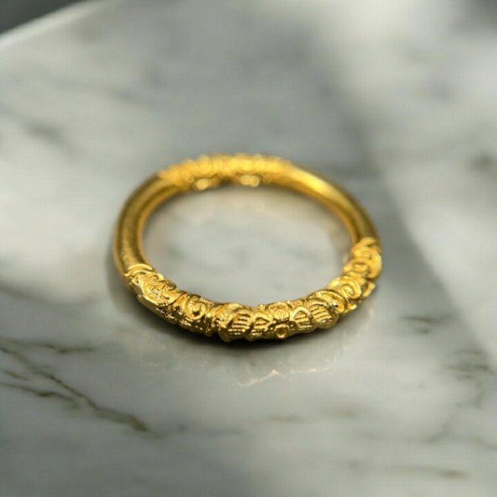 楽天市場】【オーダー品】純金リング 24K ゴールド 中空 イエロー 