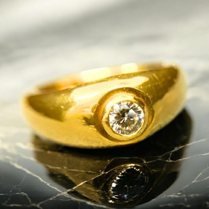 楽天市場】【オーダー品】純金リング ラボグロウンダイヤモンド 0.33ct 