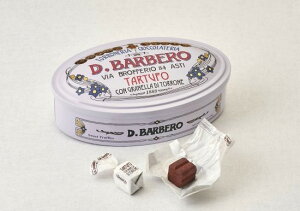 バルベロトリュフチョコレート 白缶 トリュフ 輸入チョコレート ギフト プレゼント お返し 缶 イタリア ホワイトデー BARBERO