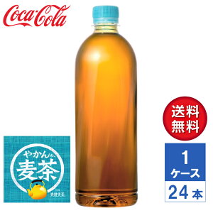 【メーカー直送】やかんの麦茶 from 爽健美茶 ラベルレス 650ml PET 1ケース(24本入)【送料無料】