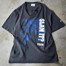 【中古】90’s　Reebok/リーボック ”Shaquille Rashaun O'Neal” Tee　USA製　220815