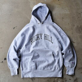 【中古】90's　Champion/チャンピオン “ROCKY HILL” RWパーカー　USA製　230529